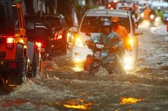 Hujan Deras Kawasan Pejaten Banjir