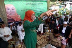 Maju di Pilkada Jatim, Khofifah Minta Doa Restu Kyai