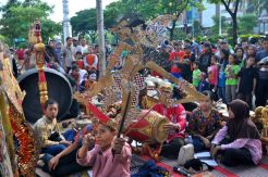 Peringati Hari Wayang Dunia 2017, Dalang Cilik Pentas di CFD Semarang