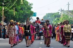 Kirab Kereta Kencana Kahiyang Ayu-Bobby Nasution