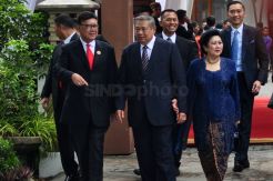 Pejabat Tinggi Negara dan Tokoh Nasional Hadiri Pernikahan Kahiyang-Bobby