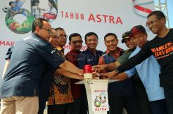 Lorong Sehat dan Hijau di Kampung Berseri Astra Makassar Diresmikan