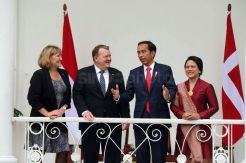 Presiden Jokowi Terima Kunjungan Perdana Menteri Denmark