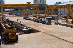 Pembangunan Stasiun LRT Pancoran