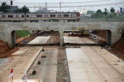 Proyek Tol Cijago Seksi II Hampir Rampung