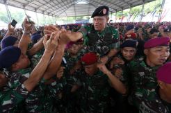 Jenderal TNI Gatot Nurmantyo Pamitan di Koarmatim