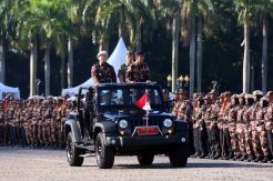 Presiden Jokowi Pimpin Apel Kebangsaan FKPPI