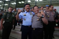 Panglima TNI Terima Kunjungan Kapolri