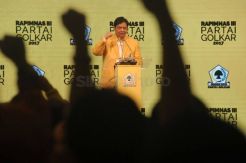 Airlangga Hartarto Buka Rapimnas Partai Golkar