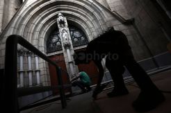 Persiapan Natal Gereja Katedral Jakarta