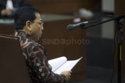 Setya Novanto Jalani Sidang Eksepsi