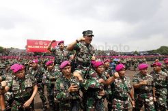 Panglima TNI Kunjungi Markas Marinir Cilandak
