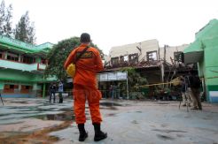 Bangunan Cagar Budaya di SMP 32 Jakarta Roboh