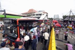 Kini Keliling Tanah Abang Semakin Nyaman dengan Bus Transjakarta