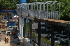 Pembangunan JPO LRT Rasuna Said Ditargetkan Rampung Pertengahan 2018