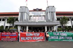 Forum Relawan Saya Surabaya Tolak Risma Jadi Cawagub Jatim
