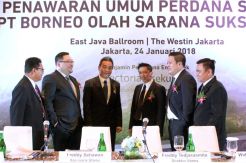 Borneo Olah Sara Sukses Lepas 28,57 Persen Saham