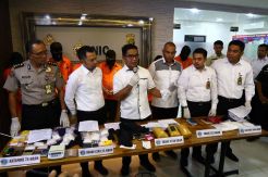 Polda Metro Jaya Ungkap Jaringan Narkoba Internasional