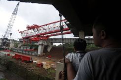 Crane Proyek Double Track KAI Ambruk, Empat Pekerja Tewas