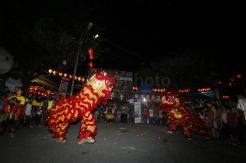 Pasar Malam Sambut Imlek di Klenteng See Hin Kiong Padang