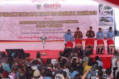 Presiden Jokowi Hadiri Puncak Peringatan Hari Pers Nasional 2018
