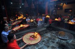 Siang Sin Giu Hok, Ritual Mengantar Dewa ke Kayangan