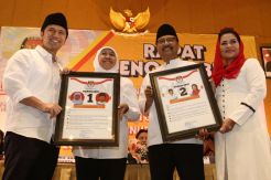 Pengundian Nomor Urut Pilgub Jatim