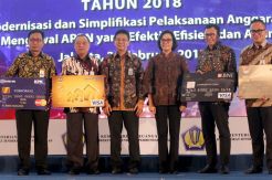 Kemenkeu dan Bank-Bank Himbara Luncurkan Induk Kartu Kredit Pemerintah