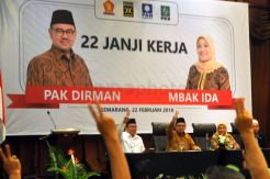 Pasangan Sudirman-Ida Paparkan 22 Program Kerja