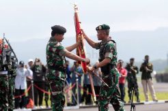 Panglima TNI Pimpin Upacara Alih Kodal PPRC