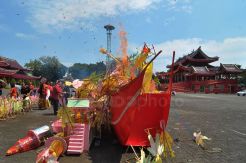 Ritual Ci Swak di Kelenteng Sam Poo Kong