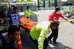 Kebakaran SPBU di Brebek Sidoarjo Tewaskan 1 Orang