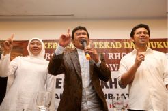Rhoma dan Forsa Dukung Pasangan Khofifah-Emil