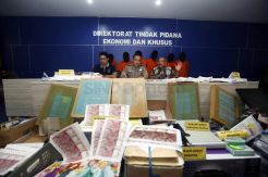 Dirtipideksus Bareskrim Polri dan BI Ungkap Jaringan Uang Palsu
