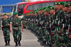 Kasdam IV/Diponegoro Sambut Kepulangan 450 Prajurit YONIF 410/ALUGORO