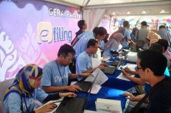 Kanwil DJP 1 Jateng Gelar Spectaxcular di Car Free Day