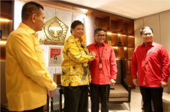 Partai Golkar dan PDI Perjuangan Bahas Pemilu 2019