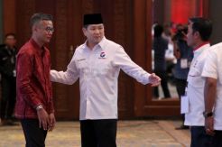 Rapimnas Partai Perindo Hadirkan Komisioner KPU Wahyu Setiawan