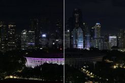 Stadion GBK Turut Dipadamkan Saat Earth Hour Berlangsung