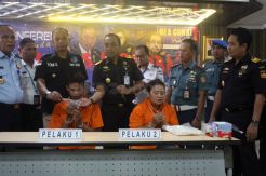 Dua Kurir Sabu dari Malaysia Ditangkap Bea Cukai Juanda