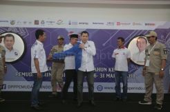 HT Hadiri Rakornas Pemuda Perindo