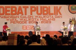 Dua Calon Wali Kota Malang Absen di Debat Publik