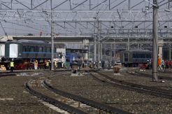 Melihat Gerbong MRT di Depo Lebak Bulus