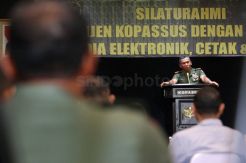 Danjen Kopassus Silaturahmi dengan Pimpinan Media