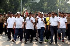 Jalan Sehat Gebyar Milad 20 Tahun PKS