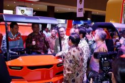 Presiden Kunjungi Booth Kiat Mahesa Wintor di IIMS 2018