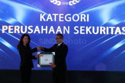 MNC Sekuritas Raih Penghargaan Infobank Digital Brand Award 2018