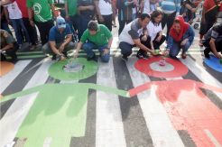 Zebra Cross di Semarang Dibuat Bermotif Unik