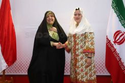 Wapres Iran Masoumeh Ebtekar Temui Menko PMK