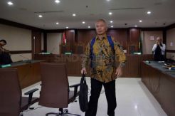 Mantan Dirjen Hubla Antonius Tonny Budiono Jalani Sidang Pledoi